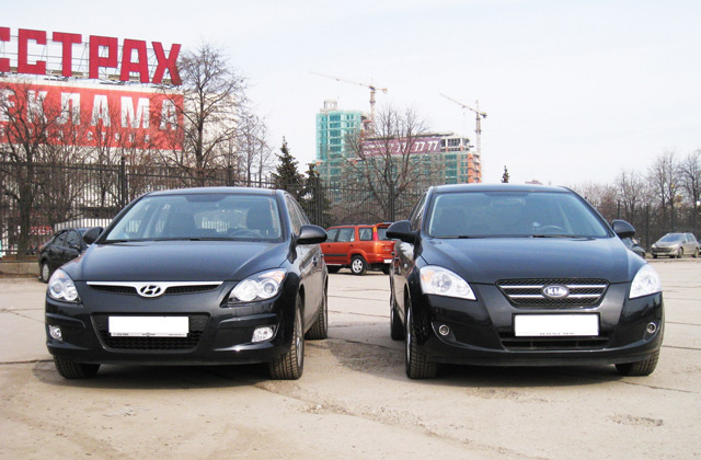 Хэтчбеки со схожими параметрами KIA Ceed и Hyundai i30